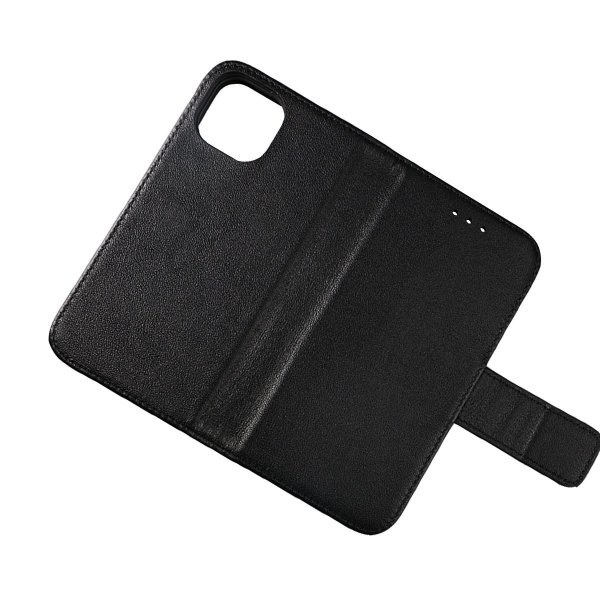 iPhone 13 Mini Fodral Äkta Läder Svart