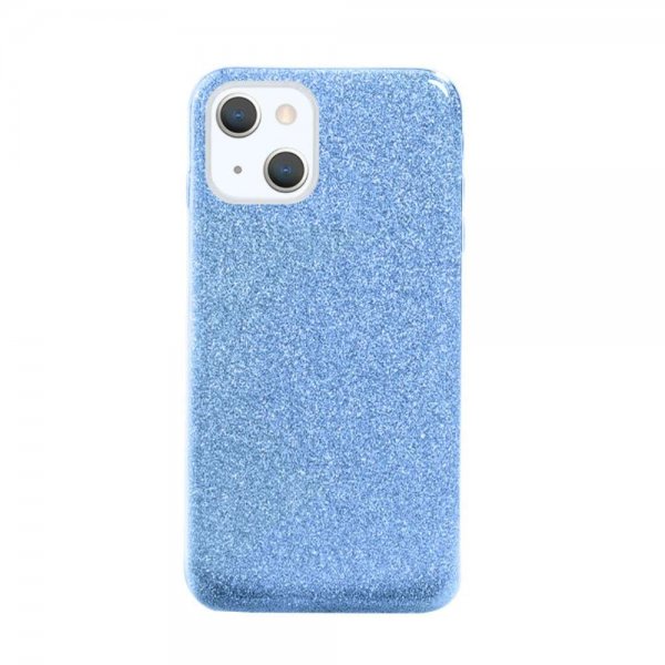 iPhone 13 Mini Skal Glitter Blå