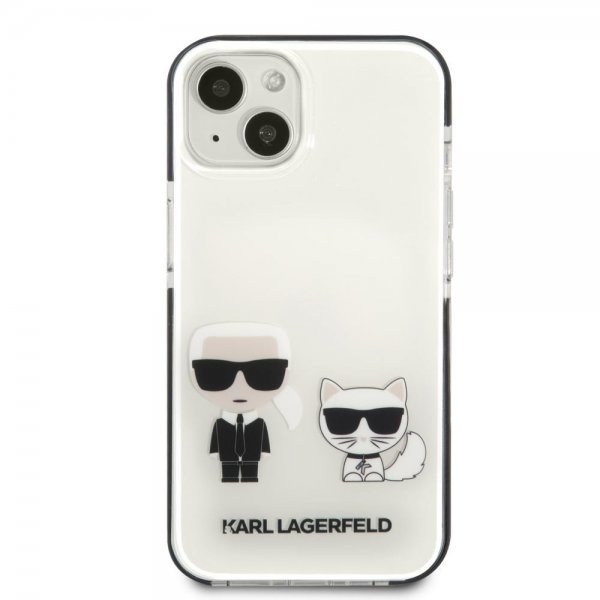 iPhone 13 Mini Skal Karl & Choupette Vit