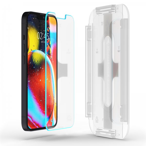 iPhone 13 Mini Skärmskydd GLAS.tR EZ Fit 2-pack