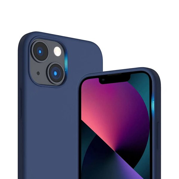 iPhone 13 Skal Silikon Blå