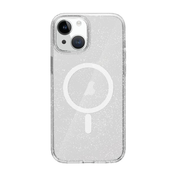 iPhone 13 Skal Glitter MagSafe Transparent