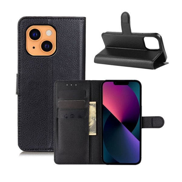 iPhone 13 Fodral med Stativ Svart