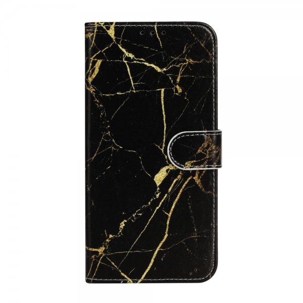 iPhone 13 Pro Fodral Motiv Marmor Guld