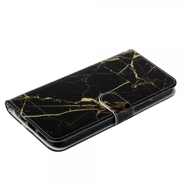 iPhone 13 Pro Fodral Motiv Marmor Guld