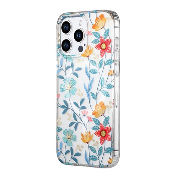 iPhone 13 Pro Max Skal Blommönster MagSafe Kvistar