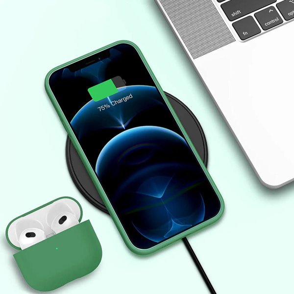 iPhone 13 Pro Max Skal Silikon Grön
