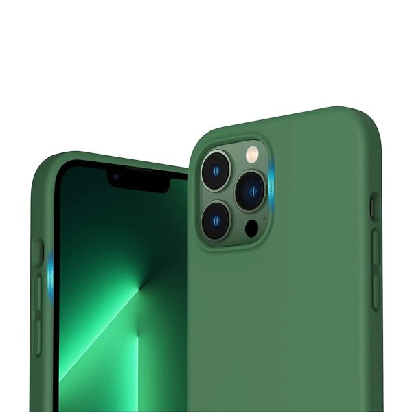 iPhone 13 Pro Max Skal Silikon Grön