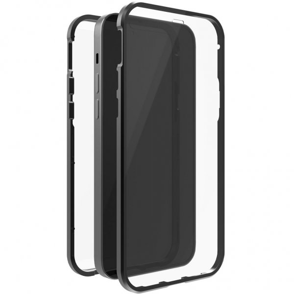 iPhone 13 Pro Max Skal 360° Real Glass Case Svart