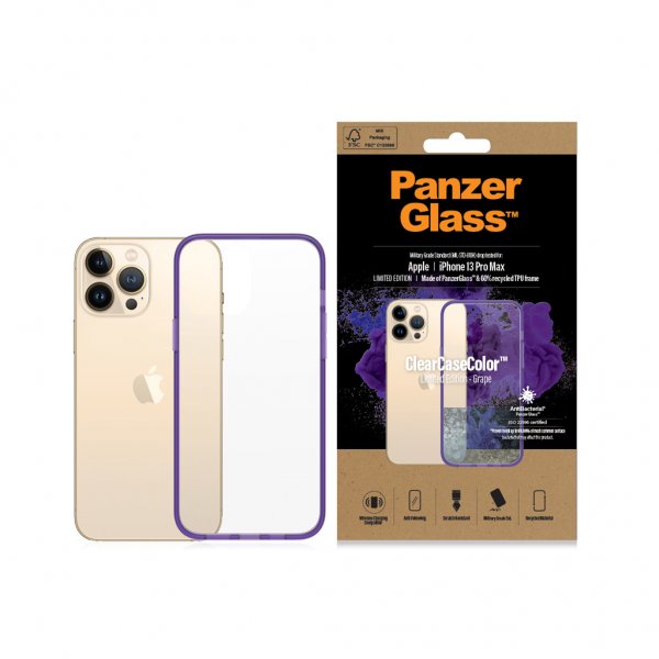 iPhone 13 Pro Max Skal ClearCase Color Grape