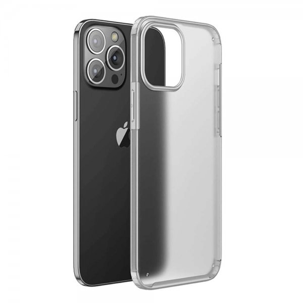 iPhone 13 Pro Max Skal Färgad Kant Transparent Klar