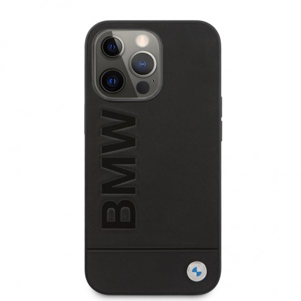 iPhone 13 Pro Max Skal Hot Stamp Metal Logo Svart