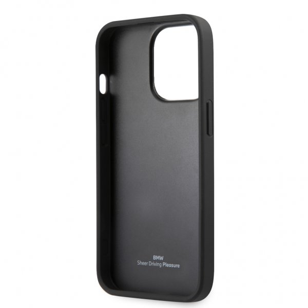 iPhone 13 Pro Max Skal Hot Stamp Metal Logo Svart
