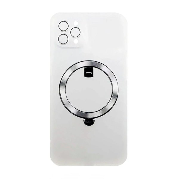 iPhone 13 Pro Max Skal Roterbart MagSafe Stativ Vit