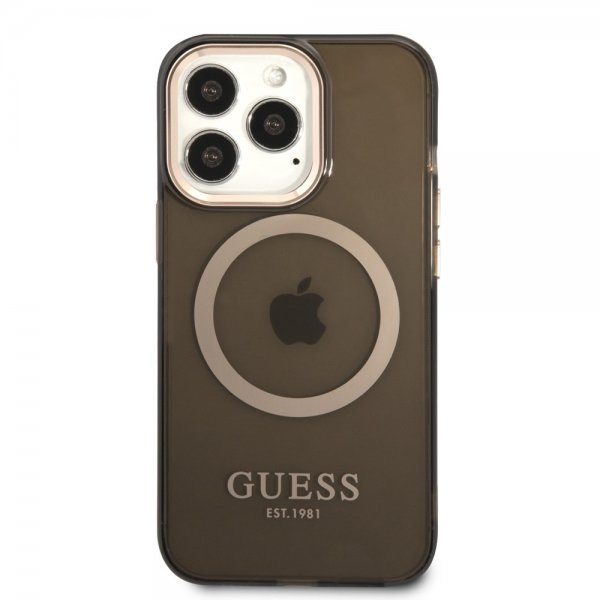 iPhone 13 Pro Max Skal Translucent MagSafe Svart
