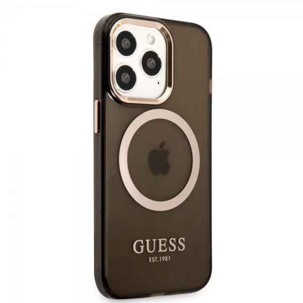 iPhone 13 Pro Max Skal Translucent MagSafe Svart