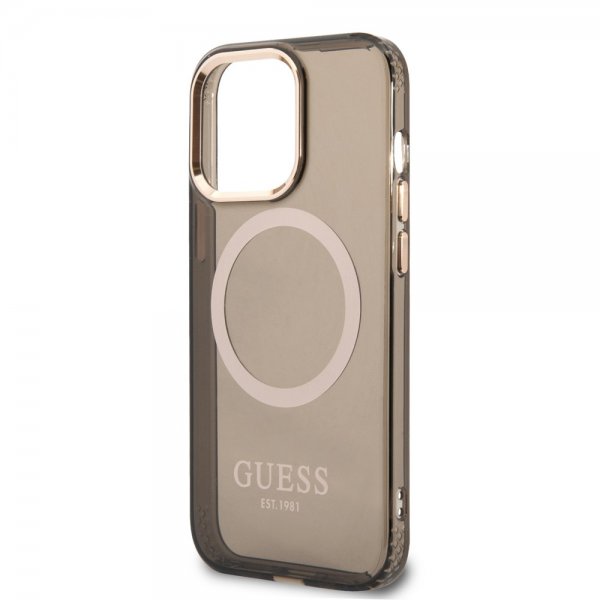 iPhone 13 Pro Max Skal Translucent MagSafe Svart
