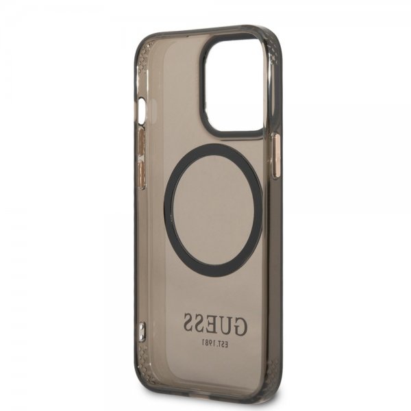iPhone 13 Pro Max Skal Translucent MagSafe Svart