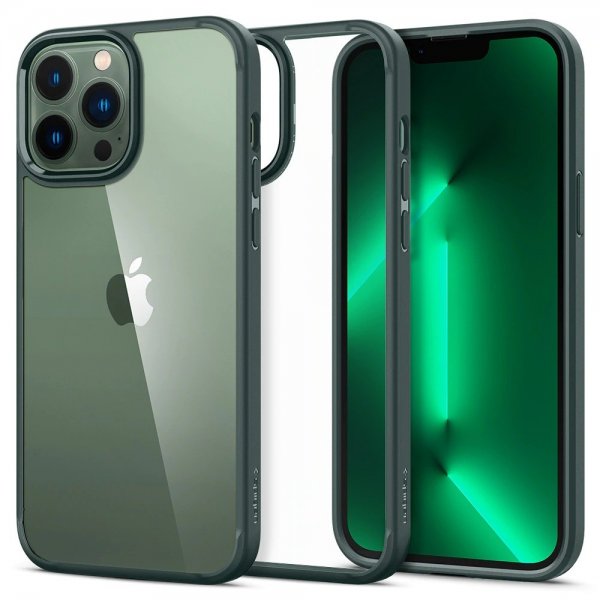 iPhone 13 Pro Max Skal Ultra Hybrid Midnight Green