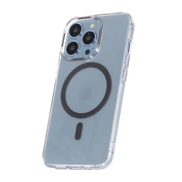 iPhone 13 Pro Max Skal TPU MagSafe Grå