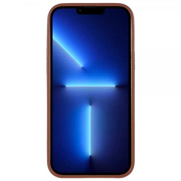 iPhone 13 Pro Skal Korthållare Brun