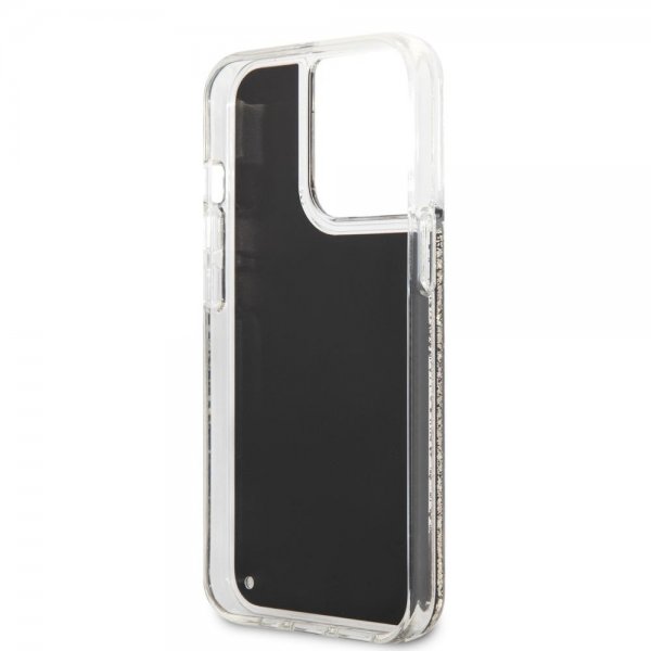 iPhone 13 Pro Skal Liquid Glitter Gatsby Svart