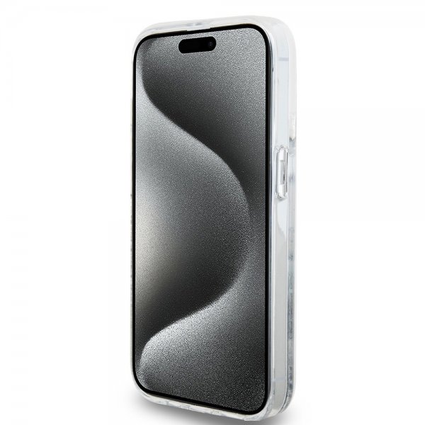 iPhone 13 Pro Skal Liquid Glitter Translucent