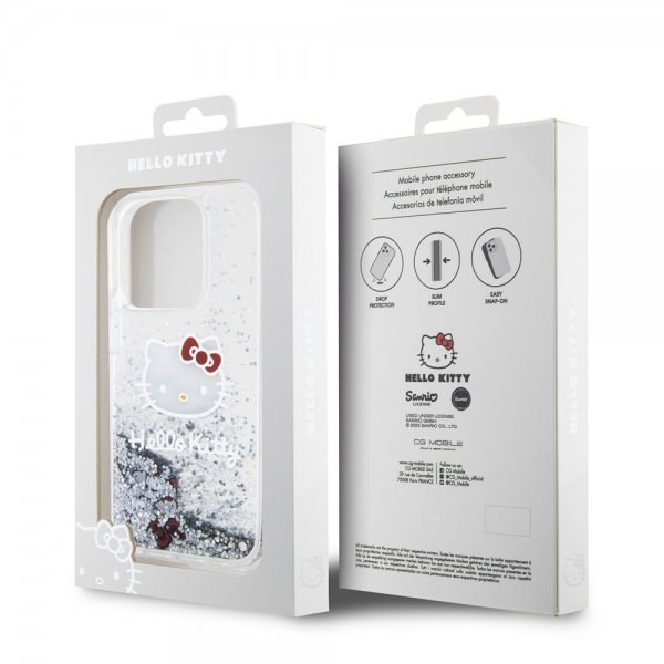 iPhone 13 Pro Skal Liquid Glitter Translucent