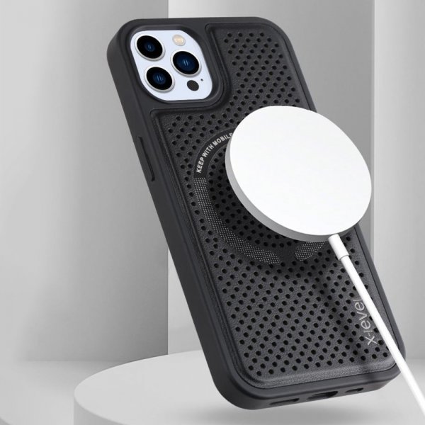 iPhone 13 Pro Skal Magic Magnets Series Svart
