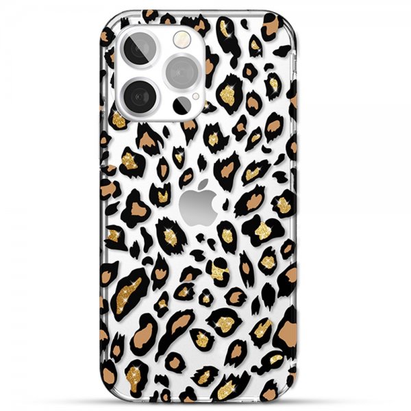 iPhone 13 Pro Skal Mönster Leopard