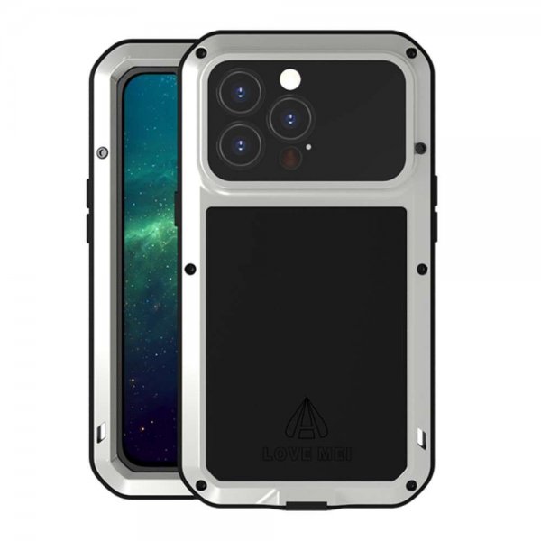 iPhone 13 Pro Skal Powerful Case Silver