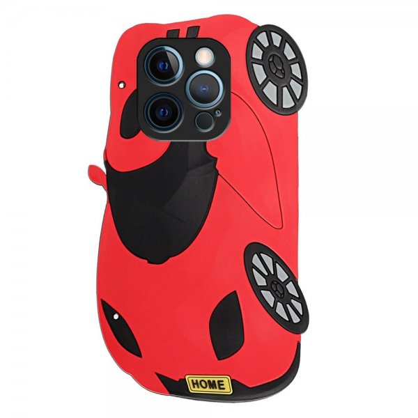 iPhone 13 Pro Skal Silikon 3D Bil