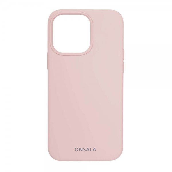 iPhone 13 Pro Skal Silikon Sand Pink