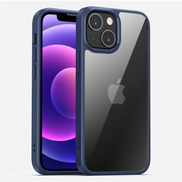 iPhone 13 Pro Skal Transparent Baksida Blå