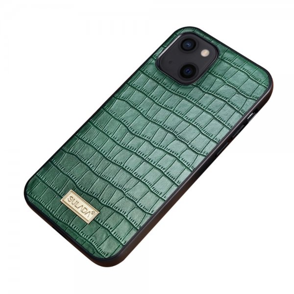 iPhone 13 Skal Krokodilmönster Grön
