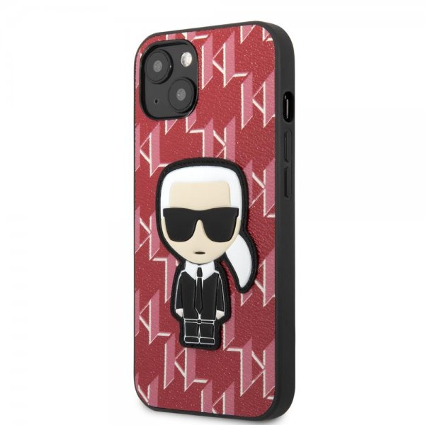 iPhone 13 Skal Monogram Iconic Patch Röd