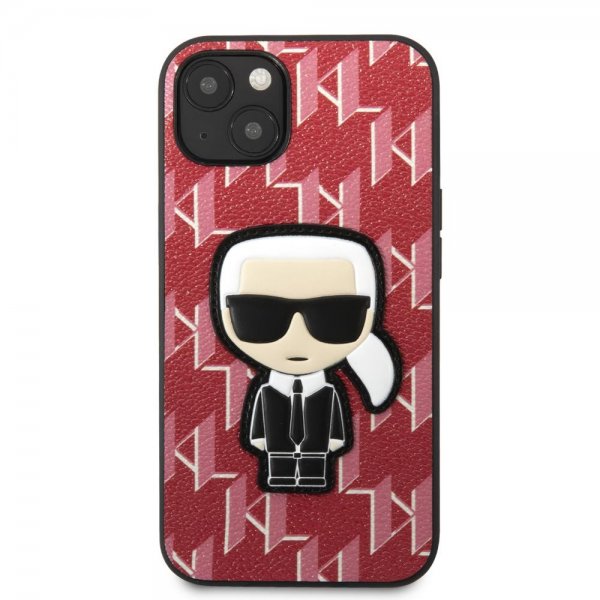 iPhone 13 Skal Monogram Iconic Patch Röd