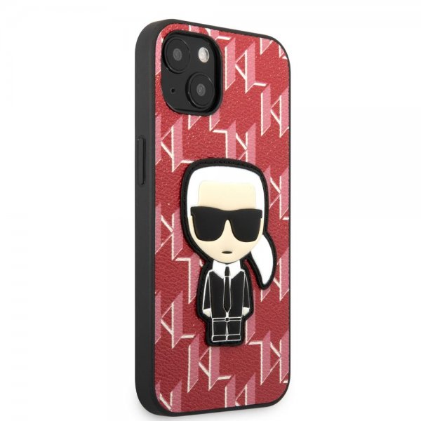 iPhone 13 Skal Monogram Iconic Patch Röd
