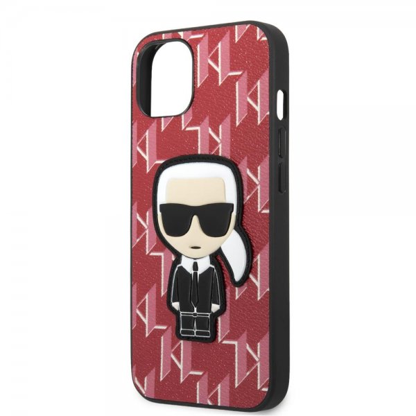iPhone 13 Skal Monogram Iconic Patch Röd
