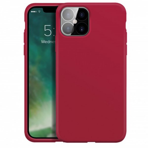 iPhone 13 Skal Silicone Case Röd