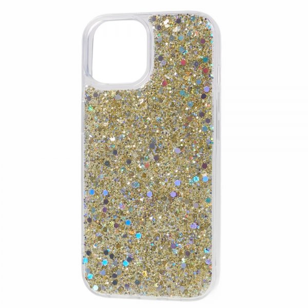 iPhone 13 Skal Sparkle Series Citrine Gold