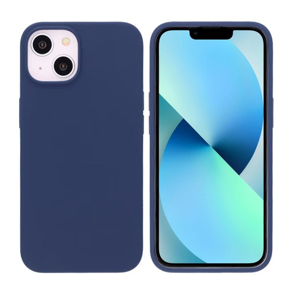 iPhone 13/iPhone 14 Skal Silikon Blå