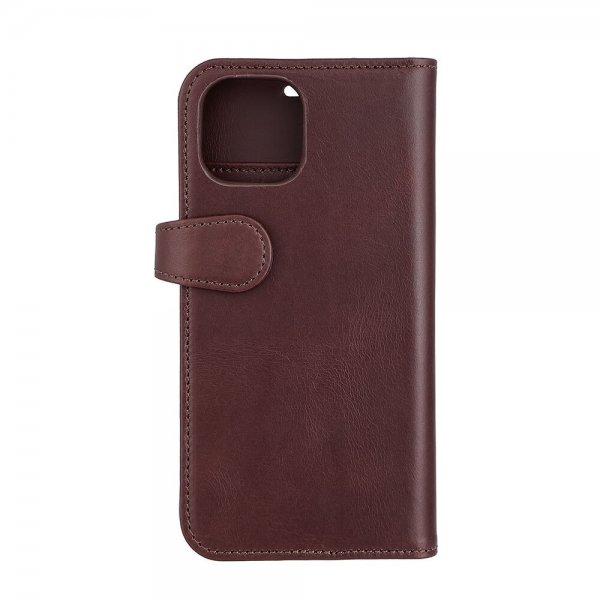 iPhone 13/14/15 Fodral 2-in-1 Detachable Wallet Brun
