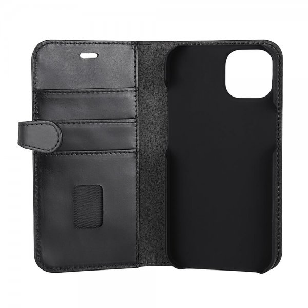 iPhone 13/14/15 Fodral 2-in-1 Detachable Wallet Svart