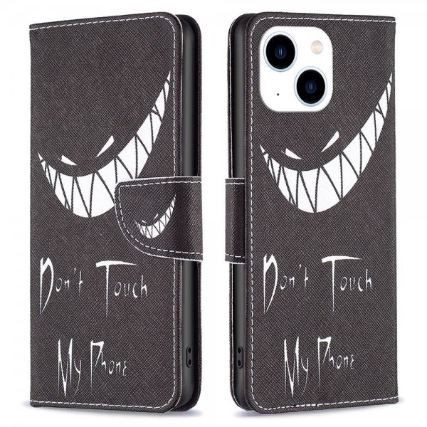 iPhone 14 Etui Motiv Don't Touch My Phone