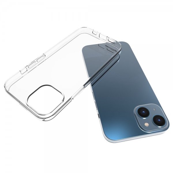 iPhone 14 Plus Skal Förstärkta Hörn Transparent