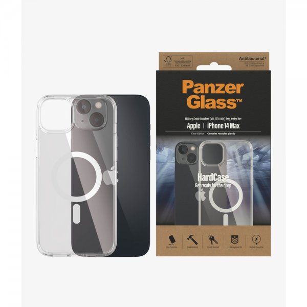 iPhone 14 Plus Skal HardCase MagSafe Transparent