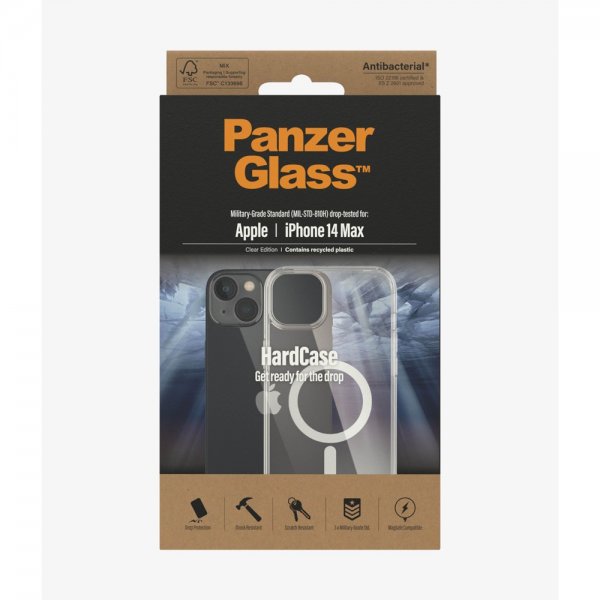 iPhone 14 Plus Skal HardCase MagSafe Transparent