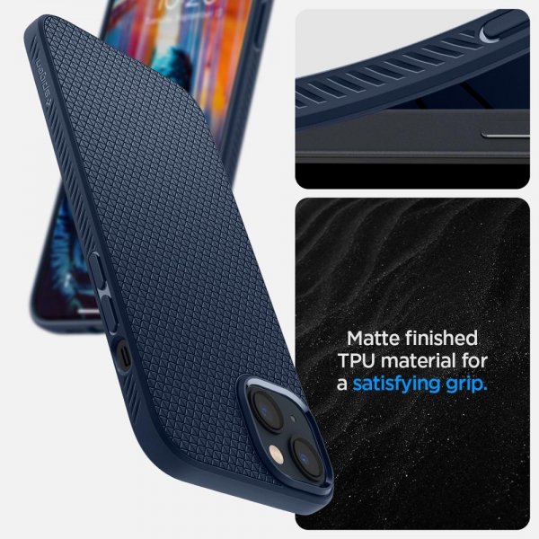 iPhone 14 Plus Skal Liquid Air Navy Blue