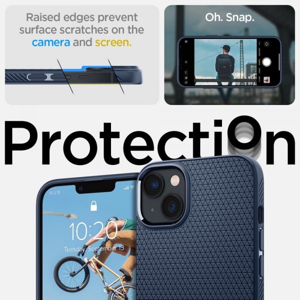 iPhone 14 Plus Skal Liquid Air Navy Blue